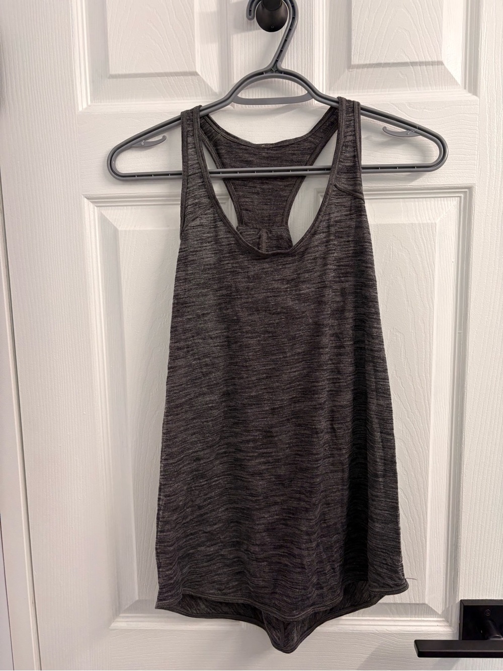 lululemon athletica Dark Gray Racerback Tank